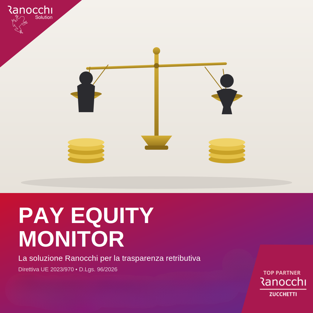 PayEquity Monitor: la nuova soluzione Ranocchi per la trasparenza retributiva